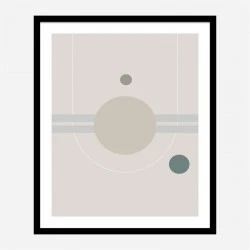 Space Orbit 01 Wall Art Print