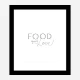 Food is Love Wall Art Print