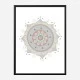 Mandala Fiesta Wall Art Print