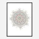 Mandala Fiesta Wall Art Print
