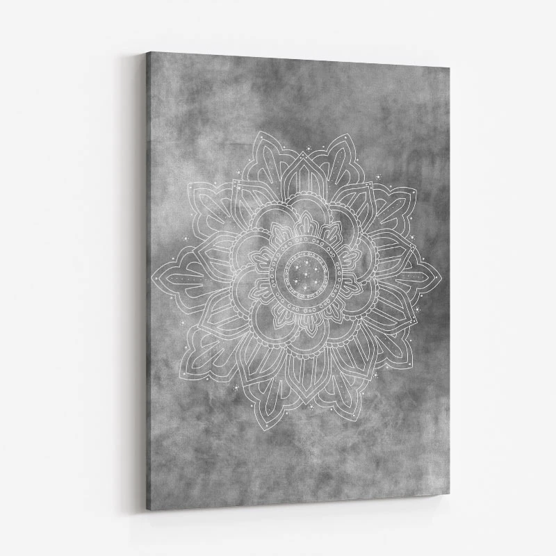 Mandala Smokey Wall Art Print