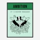 Ambition Motivational Art Print