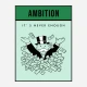 Ambition Motivational Art Print