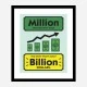 Billion Motivational Art Print
