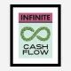 Cash Flow Motivational Art Print