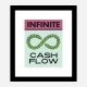 Cash Flow Motivational Art Print