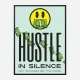 Hustle in Silence Motivational Art Print