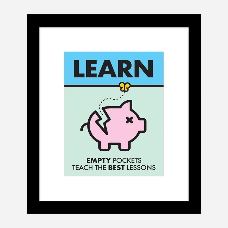 Learn Motivational Art Print
