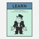 Learn Card Motivational Art Print