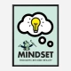 Mindset Motivational Art Print