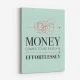 Money Motivational Art Print