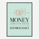Money Motivational Art Print