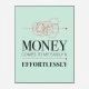 Money Motivational Art Print