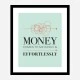 Money Motivational Art Print
