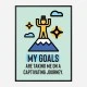 My Goals Motivational Art Print
