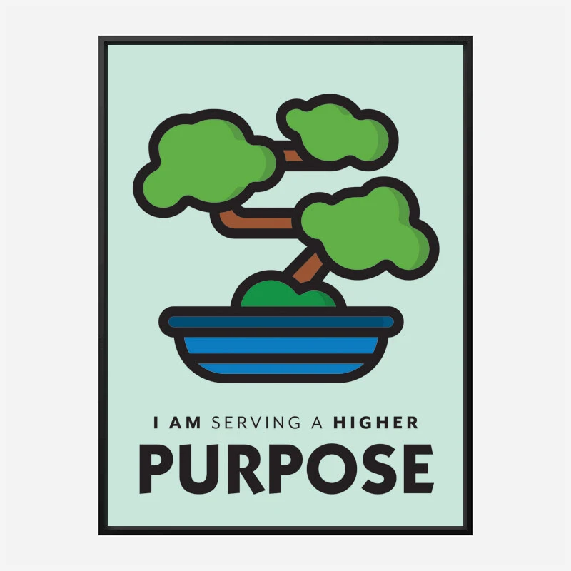 Purpose Motivational Art Print