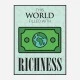 Richness Motivational Art Print