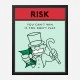 Risk Card Motivational Art Print