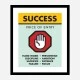 Success Price of Entry Motivational Art Print