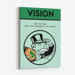 Vision Motivational Art Print
