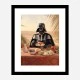 Darth Vader Lunch At The Beach Art Print