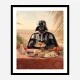 Darth Vader Lunch At The Beach Art Print