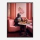 Darth Vader Lunch Vouge Style Art Print