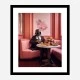 Darth Vader Lunch Vouge Style Art Print