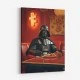 Darth Vader Asian Diner Vouge Style Art Print