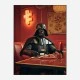 Darth Vader Asian Diner Vouge Style Art Print