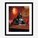 Darth Vader Asian Diner Vouge Style Art Print