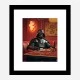 Darth Vader Asian Diner Vouge Style Art Print