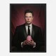 Elon and His Twitter Egg Art Print