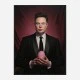 Elon and His Twitter Egg Art Print