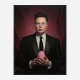 Elon and His Twitter Egg Art Print
