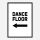 Dance Floor Arrow Left