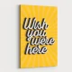 Wish You Were Here