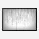 Grey Rain Abstract Wall Art