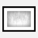 Grey Rain Abstract Wall Art