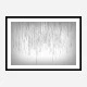Grey Rain Abstract Wall Art