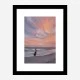 Beach Walk Abstract Art Print