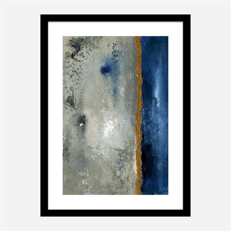 Beach Port 1 Abstract Art Print