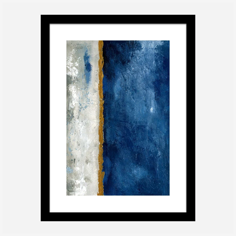Beach Port Abstract Art Print