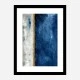 Beach Port Abstract Art Print