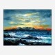 Mountain Abstract Art Print