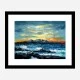 Mountain Abstract Art Print