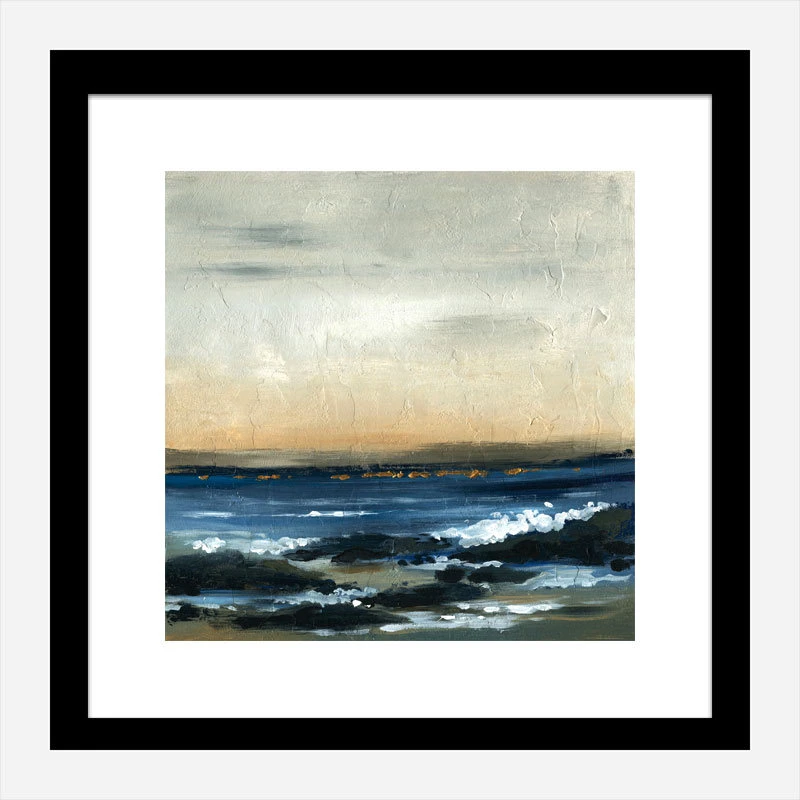 Sea Foam Abstract Art Print