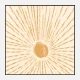 Sun Rise Abstract Art Print