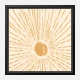 Sun Rise Abstract Art Print