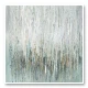 Gold Rain Abstract Art Print